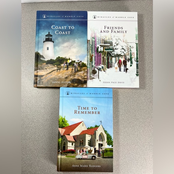 Miracles of Marble Cove books 21 23 24 Christian fiction New England series - Picture 1 of 7
